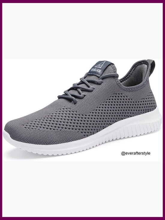 Men\'s Running Shoes Ultra Lightweight Breathable Mesh Athletic Sneakers